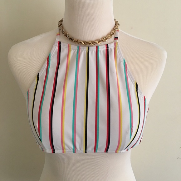 Halter Bathing Suit w/ Bottoms - Picture 2 of 3